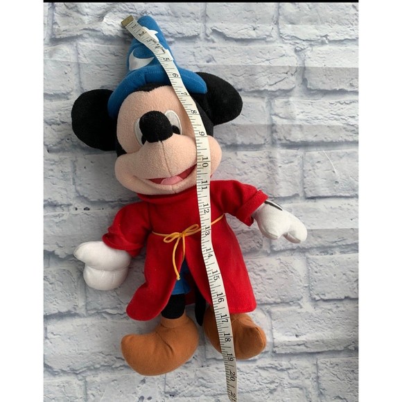 Disney Fantasia Mickey mouse wizard plush toy - Picture 5 of 5